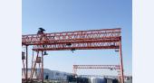 广西梧州龙门吊厂家80吨25米梁场设备